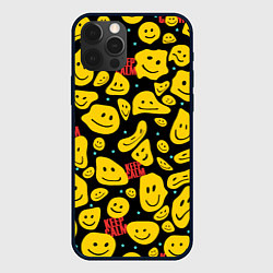 Чехол iPhone 12 Pro Смайлик сохраняй спокойствие