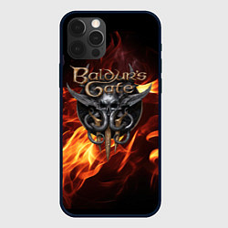 Чехол iPhone 12 Pro Baldurs Gate 3 fire