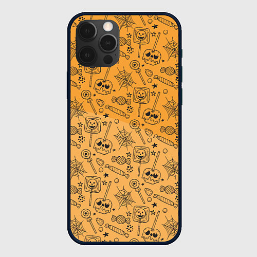 Чехол iPhone 12 Pro Хэлчупики / 3D-Черный – фото 1