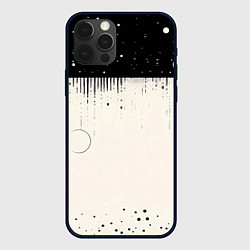 Чехол iPhone 12 Pro Снежный пейзаж зимней ночью