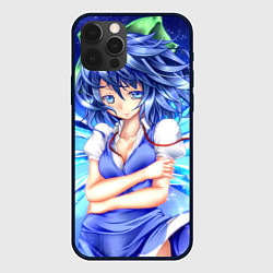 Чехол для iPhone 12 Pro Touhou Project Cirno Чируно 9, цвет: 3D-черный