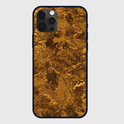 Чехол iPhone 12 Pro Текстура золота