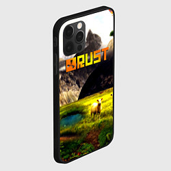 Чехол для iPhone 12 Pro Rust poster game, цвет: 3D-черный — фото 2