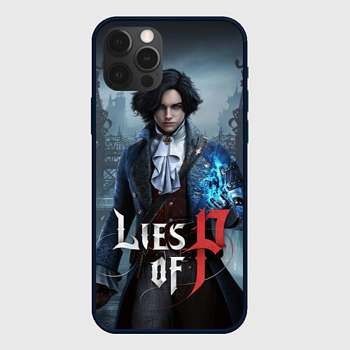 Чехол iPhone 12 Pro Pinocchio lies of p / 3D-Черный – фото 1