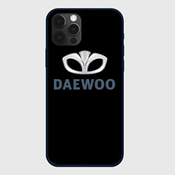 Чехол для iPhone 12 Pro Daewoo sport auto, цвет: 3D-черный