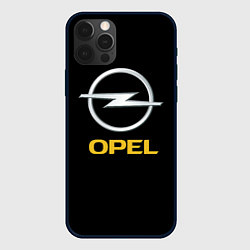 Чехол для iPhone 12 Pro Opel sport car, цвет: 3D-черный