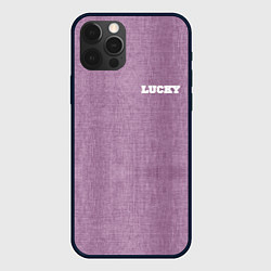 Чехол iPhone 12 Pro Розовые джинсы lucky 77