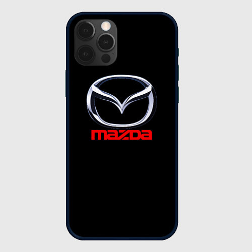 Чехол iPhone 12 Pro Mazda japan motor / 3D-Черный – фото 1