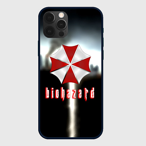 Чехол iPhone 12 Pro Raccoon city / 3D-Черный – фото 1