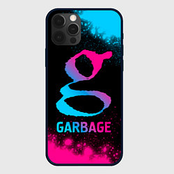 Чехол iPhone 12 Pro Garbage - neon gradient