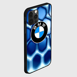 Чехол для iPhone 12 Pro Bmw carbon sport auto brend, цвет: 3D-черный — фото 2