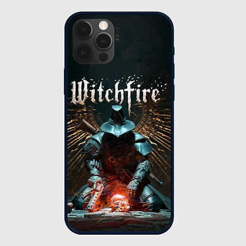 Чехол iPhone 12 Pro Охотник witchfire / 3D-Черный – фото 1