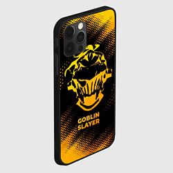 Чехол для iPhone 12 Pro Goblin Slayer - gold gradient, цвет: 3D-черный — фото 2