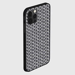 Чехол для iPhone 12 Pro Кольчуга - доспехи - броня, цвет: 3D-черный — фото 2