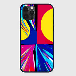 Чехол iPhone 12 Pro Pop art composition - neural network