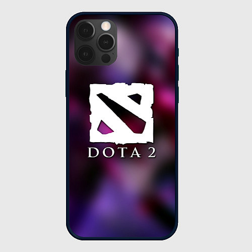 Чехол iPhone 12 Pro Dota 2 valve / 3D-Черный – фото 1