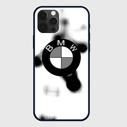 Чехол iPhone 12 Pro Bmw black steel