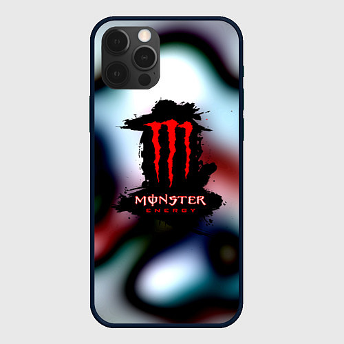 Чехол iPhone 12 Pro Monster Energy juce / 3D-Черный – фото 1