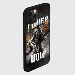 Чехол для iPhone 12 Pro Powerwolf: werewolf, цвет: 3D-черный — фото 2