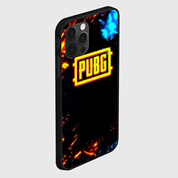 Чехол для iPhone 12 Pro Pubg storm искры, цвет: 3D-черный — фото 2