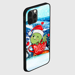 Чехол для iPhone 12 Pro Милый дракончик в кружке, цвет: 3D-черный — фото 2