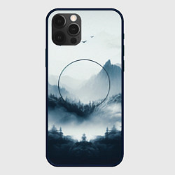 Чехол iPhone 12 Pro Утренние горы