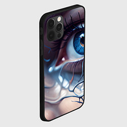 Чехол для iPhone 12 Pro Нейро око, цвет: 3D-черный — фото 2