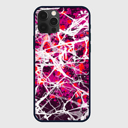Чехол для iPhone 12 Pro Абстракция - черная вдова, цвет: 3D-черный