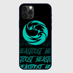 Чехол для iPhone 12 Pro Beastcoast, цвет: 3D-черный