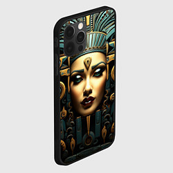 Чехол для iPhone 12 Pro Египетские царицы, цвет: 3D-черный — фото 2