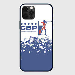 Чехол iPhone 12 Pro СБР - Союз Биатлонистов России