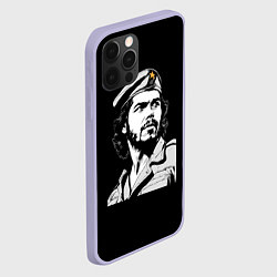 Чехол для iPhone 12 Pro Che Guevara - Hasta La Victoria, цвет: 3D-светло-сиреневый — фото 2