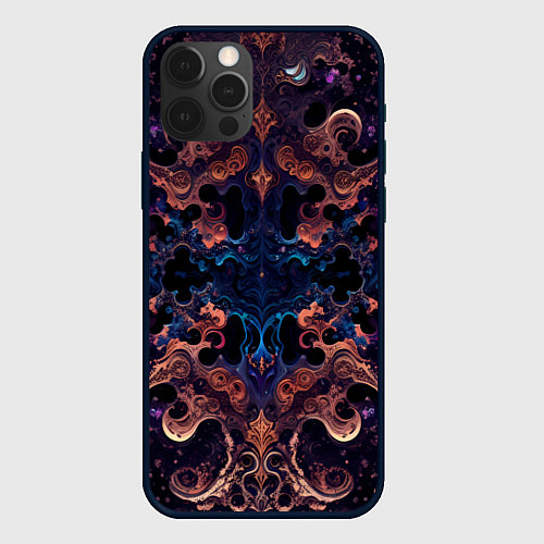Чехол iPhone 12 Pro Галактическая сказка / 3D-Черный – фото 1