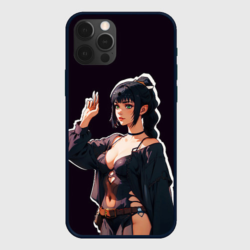 Чехол iPhone 12 Pro Шэдоухарт - Baldurs Gate 3 / 3D-Черный – фото 1