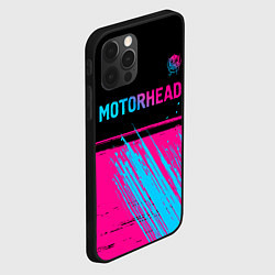 Чехол для iPhone 12 Pro Motorhead - neon gradient посередине, цвет: 3D-черный — фото 2