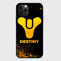 Чехол iPhone 12 Pro Destiny - gold gradient