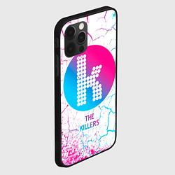 Чехол для iPhone 12 Pro The Killers neon gradient style, цвет: 3D-черный — фото 2