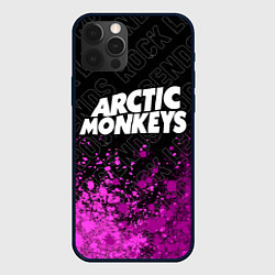 Чехол для iPhone 12 Pro Arctic Monkeys rock legends посередине, цвет: 3D-черный