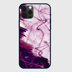 Чехол iPhone 12 Pro Абстракция - purple madness