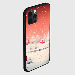 Чехол для iPhone 12 Pro Волшебство новогодней ночи, цвет: 3D-черный — фото 2