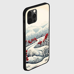 Чехол для iPhone 12 Pro Зимнее чудо, цвет: 3D-черный — фото 2