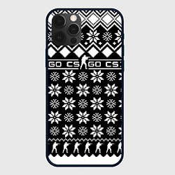 Чехол iPhone 12 Pro CS GO christmas sweater