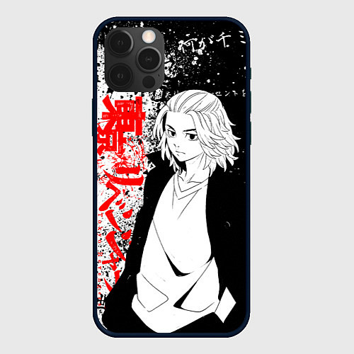 Чехол iPhone 12 Pro Майки из тосвы - Токийские мстители / 3D-Черный – фото 1