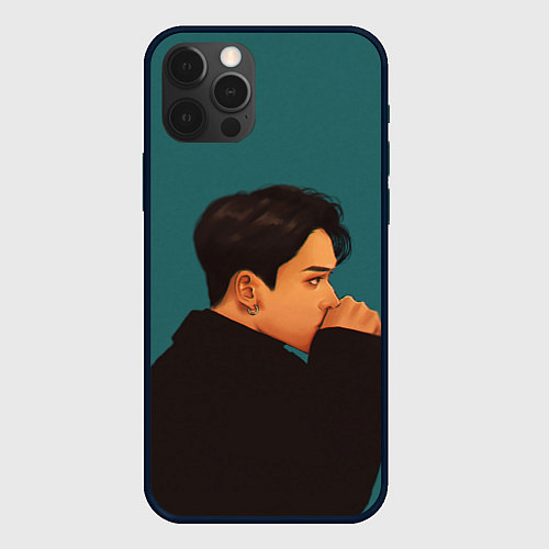 Чехол iPhone 12 Pro Лукас wayv / 3D-Черный – фото 1