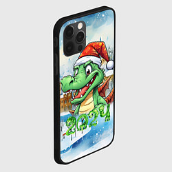 Чехол для iPhone 12 Pro Лесной дракоша, цвет: 3D-черный — фото 2
