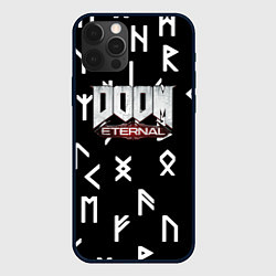 Чехол iPhone 12 Pro Doom Eternal mars symbol demon