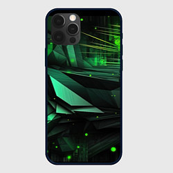 Чехол iPhone 12 Pro Мир абстрактной зелени