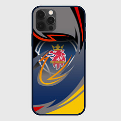 Чехол iPhone 12 Pro Scania логотип