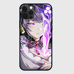 Чехол iPhone 12 Pro Genshin Impact Raiden Baal