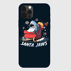 Чехол iPhone 12 Pro Santa Jaws